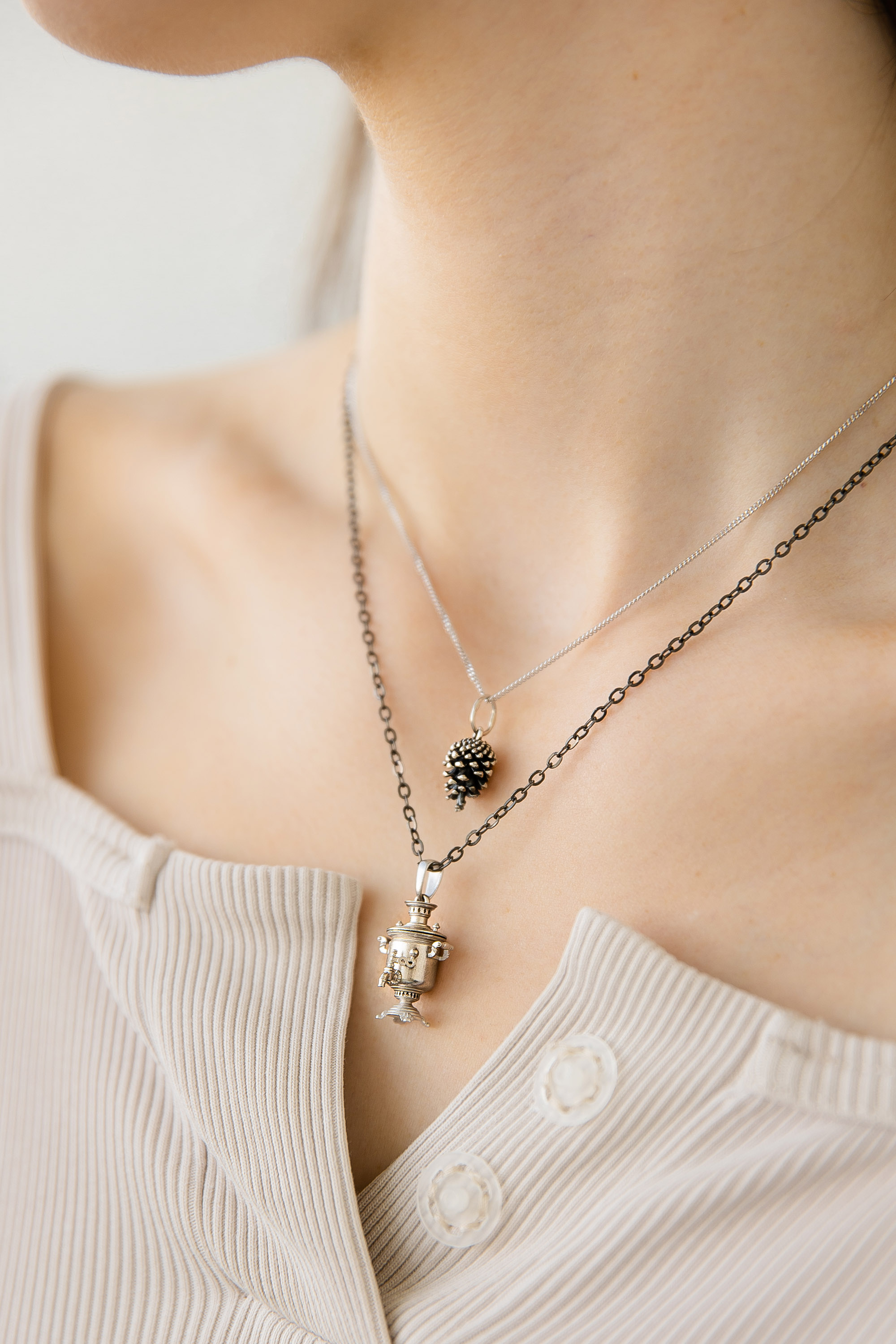 Подвески Самовар и Шишка