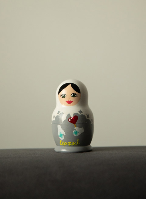 футляр Цацконутая матрешка, зима